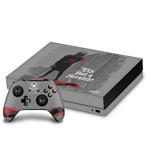 Skin Xbox One X Monty Python autocollant en vinyle anti-rayures pour console et manettes