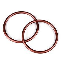 thumbnail image 2 of Producto: Accmor Baby Sling Ring 3 Inch Aluminium Wrap Rings Soft Carrier Ring Accessory For Infants Toddlers Newborn Kids, Works With Your Own Material Or Convert Wrap To Sling (Silver 2 of 14