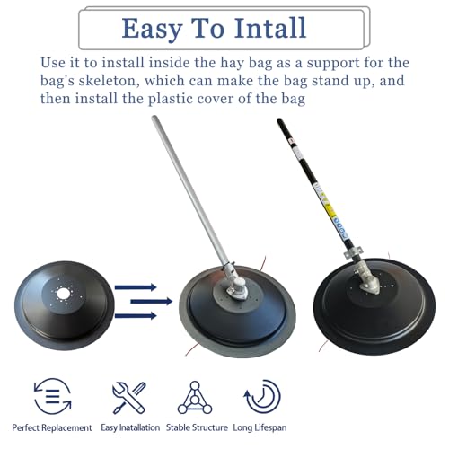 Kerlista Edgit Pro Edger Attachment Cover Compatible with Echo SRM and ryobi Trimmers Attachment brushcutter,Replace OEM 1002