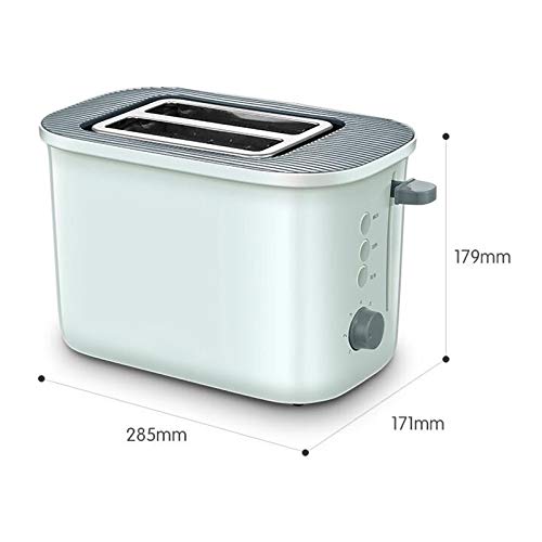 YWAWJ Light Green Multifunktionshaus Toaster 2 Scheiben der Doppelseitige Kleine Automatische Frühstück Maschine Toast… – Bild 3