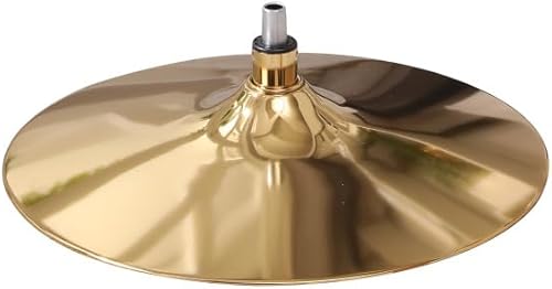 Miniatura 6 de Silla decorativa, silla giratoria con almohada ancha tapizada y base dorada, silla clásica de barril de mediados de siglo, silla giratoria de 360