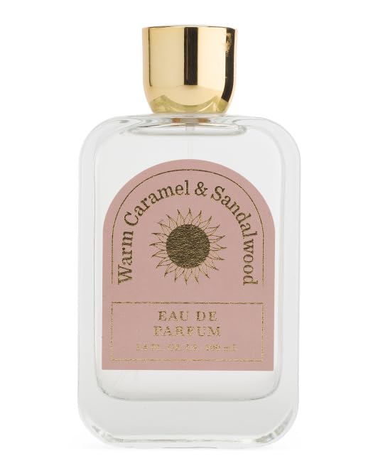 Tru Fragrance COZY COLLECTION 3.4oz Warm Caramel And Sandalwood Eau De Parfum Spray for women unboxed