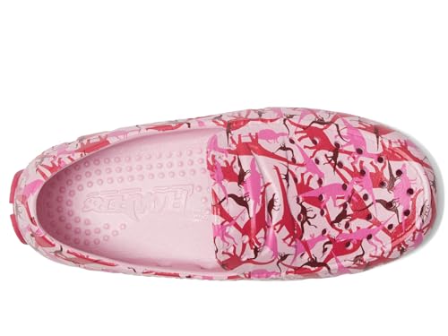 Image of Floafers Kids Unisex Prodigy Driver Print (Big Kid) Pink Dino Camo 4 Big Kid M