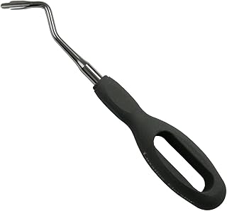 Osung ELLD503 Dental Curved Luxating Elevator, Right, Molar, Dual Edge, 5.0 mm