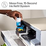 HP Smart Tank 5000 Wireless All-in-One Ink Tank Printer, Scanner, Copier with 2 Years of Ink Included, Best-for-Home, Cartridge-Free, Refillable, AI-Enabled, an EcoTank Alternative (5D1B6A) - Image 5