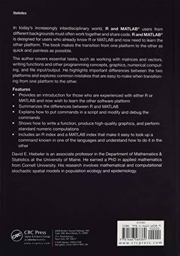 R and MATLAB (Chapman & Hall/CRC The R) - Image 2