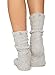 Barefoot Dreams® CozyChic® Women's Heathered Socks, Oyster-White, One Size