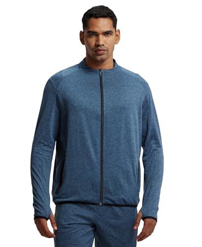 Image of Jockey SP17 Men's Soft Touch Microfiber Elastane Stretch Thumbhole Jacket with Stay Dry Treatment