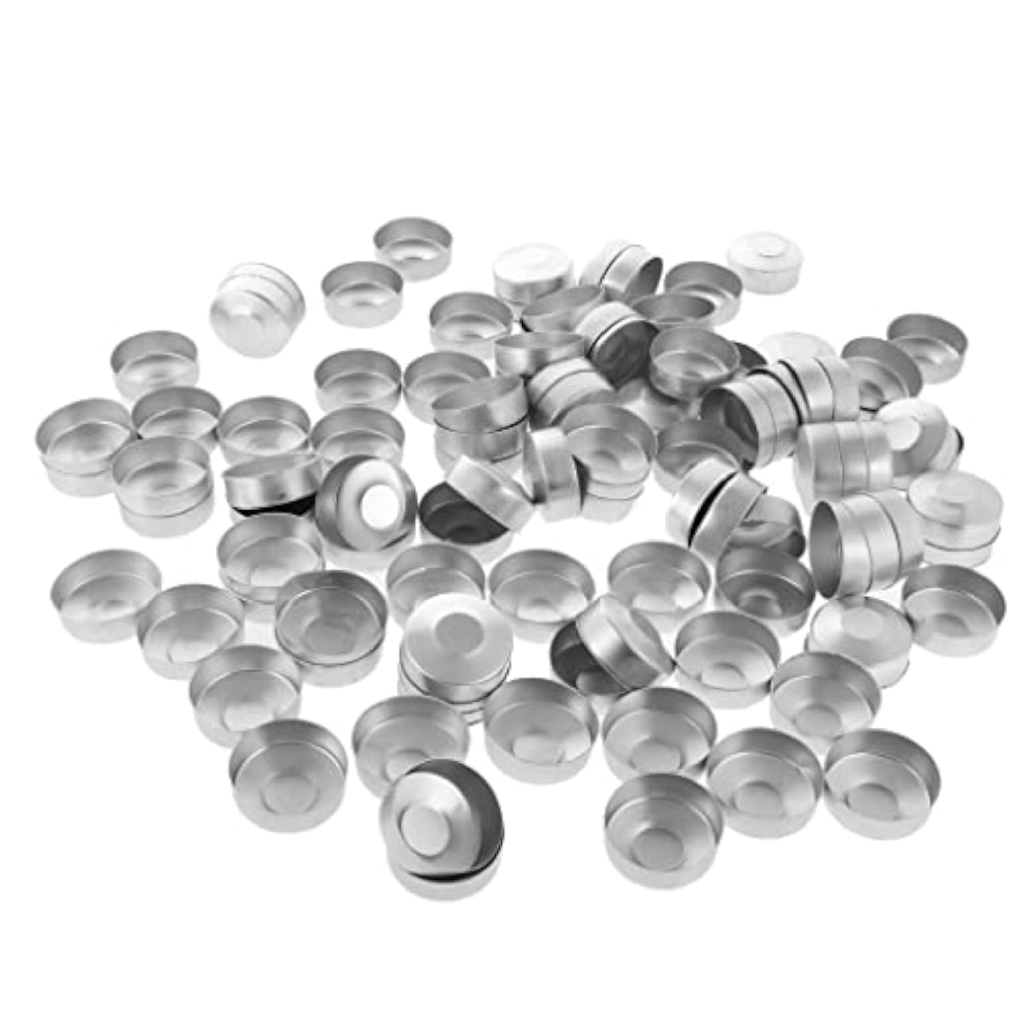 Aluminium Tea Light Empty Case Containers for Candle Making