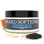 Uncle Jimmy Beard Softener, Conditioning Balm for Men | Hydrates, Smooths, Adds Shine & Tames Flyaway Hair | Made With Shea Butter, Honey 2 Fl Oz - Image 2