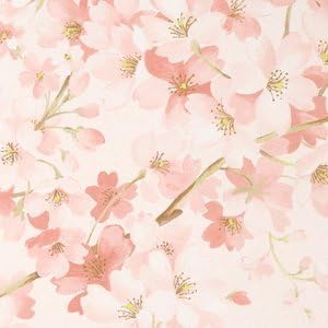 Amazon 10枚入り 柄入り包装紙薫桜 ラッピングペーパー 文房具 オフィス用品