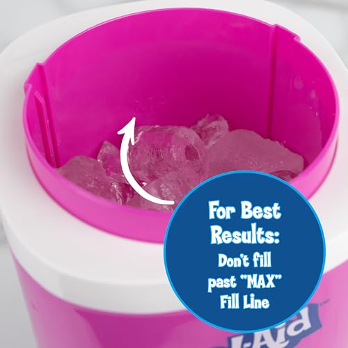 Image of Kool-Aid Shave Ice and Snow Cone Machine, Multi-Use Ice Shaver for Frozen Treats, Slushies, Snow Cones, and More - Reusable Cup and Ice Mold, Stainless Steel Blades - Sharkleberry