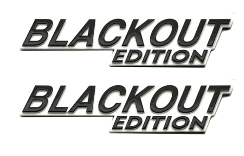Anyfew Black Out Edition Emblem (White/Black)