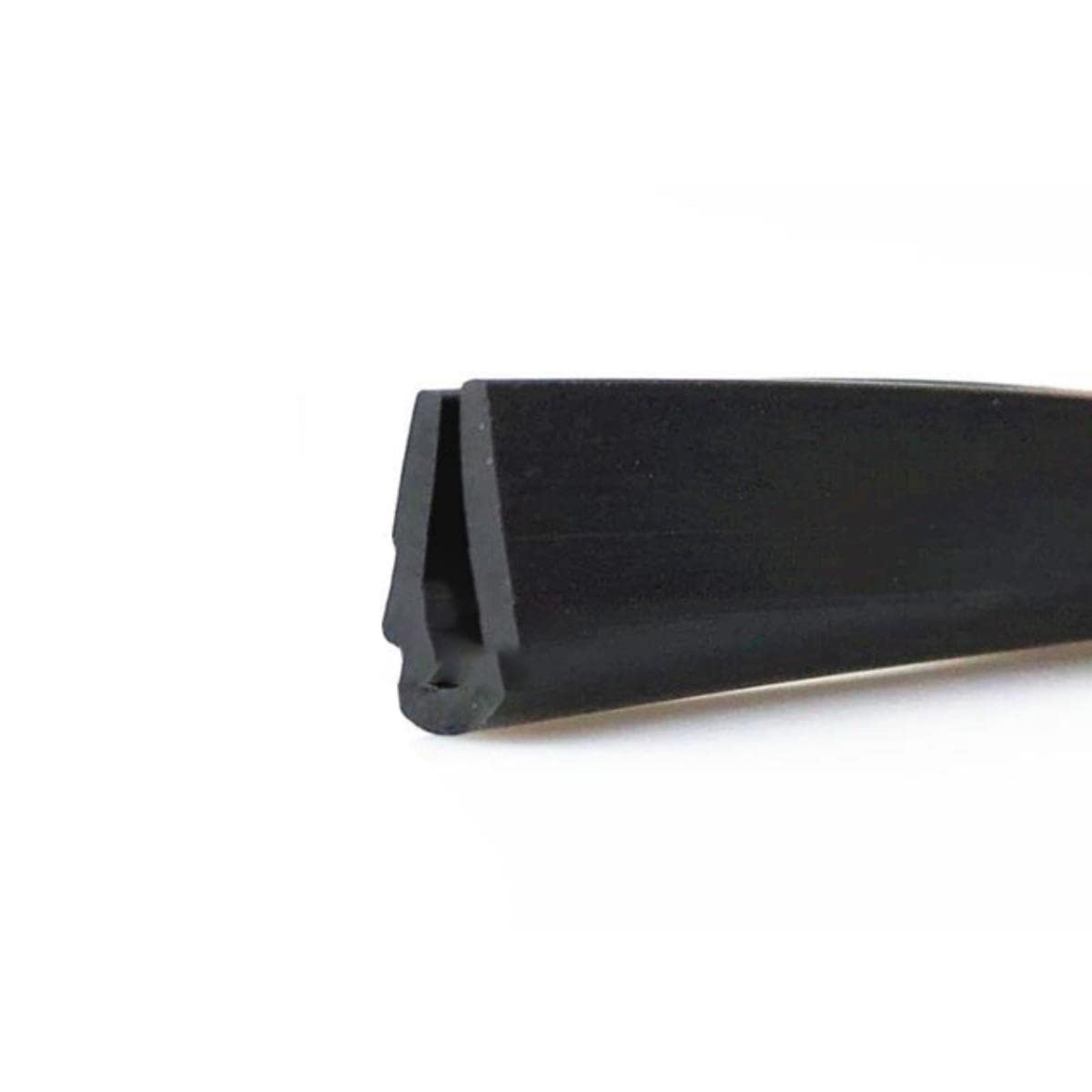 Joint anti-collision en U pour bordure de verre 10m en caoutchouc