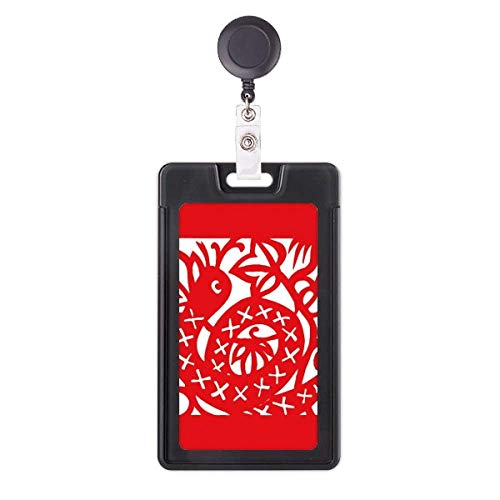 Porte-badge rétractable serpent avec cordon extensible