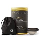 Cora Disc | Reusable Period Disc | Wear Up to 12-Hours | Sustainable Alternative to Tampons/Pads | for Light or Heavy Flows | Leak Proof | Medical Grade Silicone | Eco-Friendly Feminine Hygiene