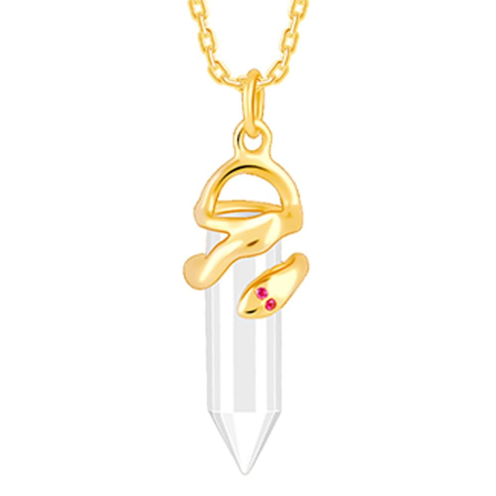 GIVA 925 Silver Golden Crystal Serpentine Necklace| Necklace to Gift Women & Girls | With Certificate of Authenticity and 925 Stamp | 6 Months Warranty* (B0CX5FJN77) Amazon Price History, Amazon Price Tracker
