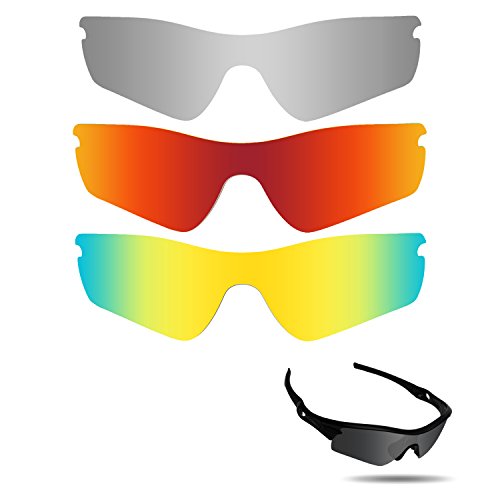 Lentes de repuesto para Oakley Radar Path Fiskr adiós a los cristales pelados
