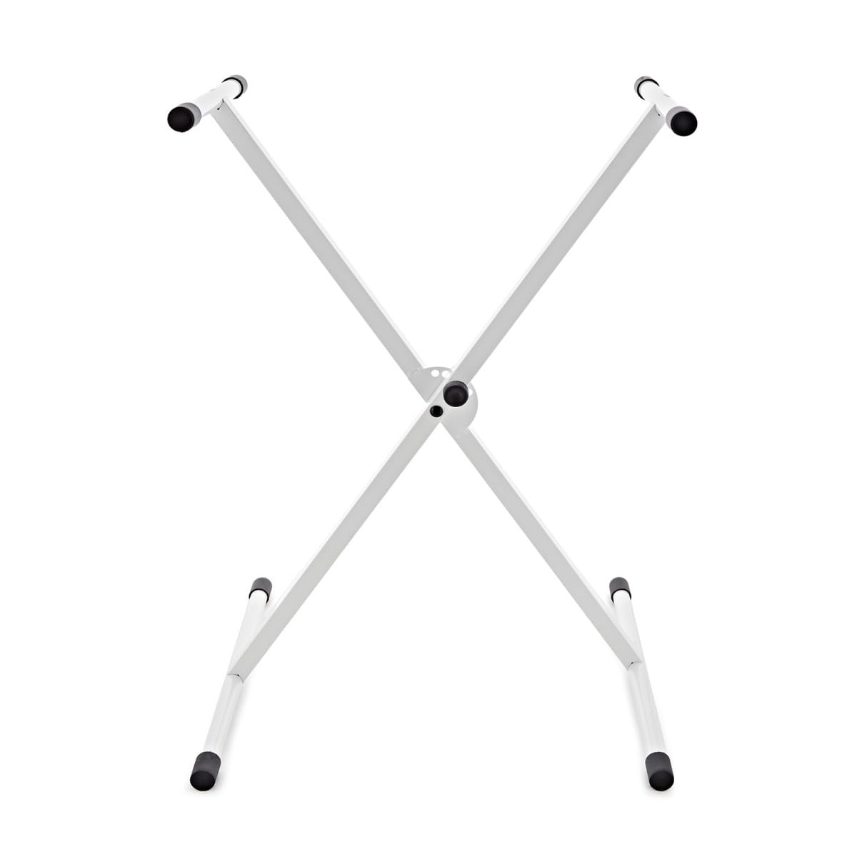 gear4music X-Frame Stand per Tastiera, Bianco