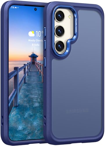 Image of Rayboen for Translucent Matte Samsung S23+ Plus Case, Blue
