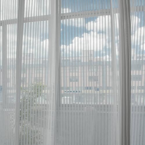 Rideaux transparents brise-vue pour protéger votre intimité