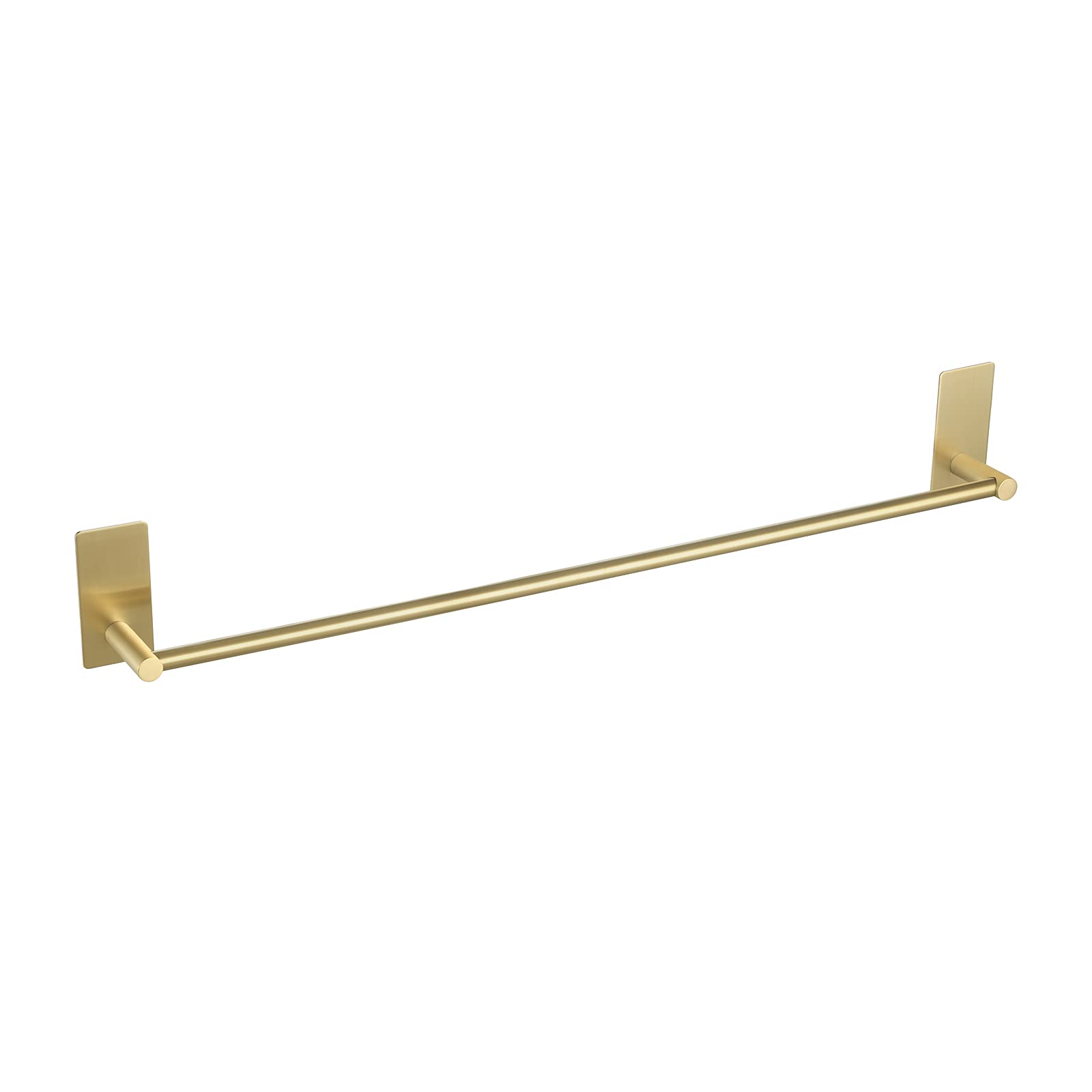KES 24-Inch Towel Bar for Bathroom Self Adhesive Hand Towel Holder No Drilling Wall Mount SUS 304 Stainless Steel Brushed Brass, A7000S60B-BZ