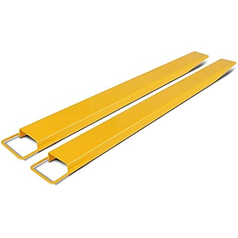 VEVOR Gabelverlängerung 152 CM Stapler Gabelverlängerung für Gabelstapler Palette mit Gabelverlängerungen Gabelverlängerungen Hochfeste Palettengabeln aus Stahl Cover