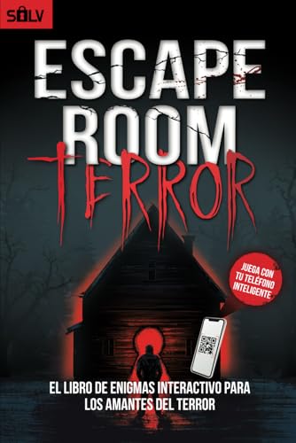 Escape Room Terror: El libro de enigmas interactivo para los adultos amantes del terror (Libros Escape Room 2.0)