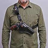 Premium Leather Chest Holster fits Colt King Cobra or Colt...