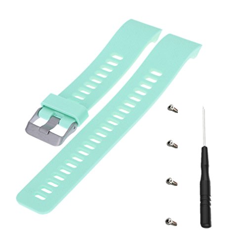 Meiruo Reemplazo de Pulsera para Garmin Forerunner 35, Correa para Garmin Forerunner 35(Teal)