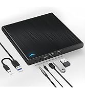 Amazon.co.jp: Yisjek CD DVDドライブ 外付けUSB 3.0タイプCスロット