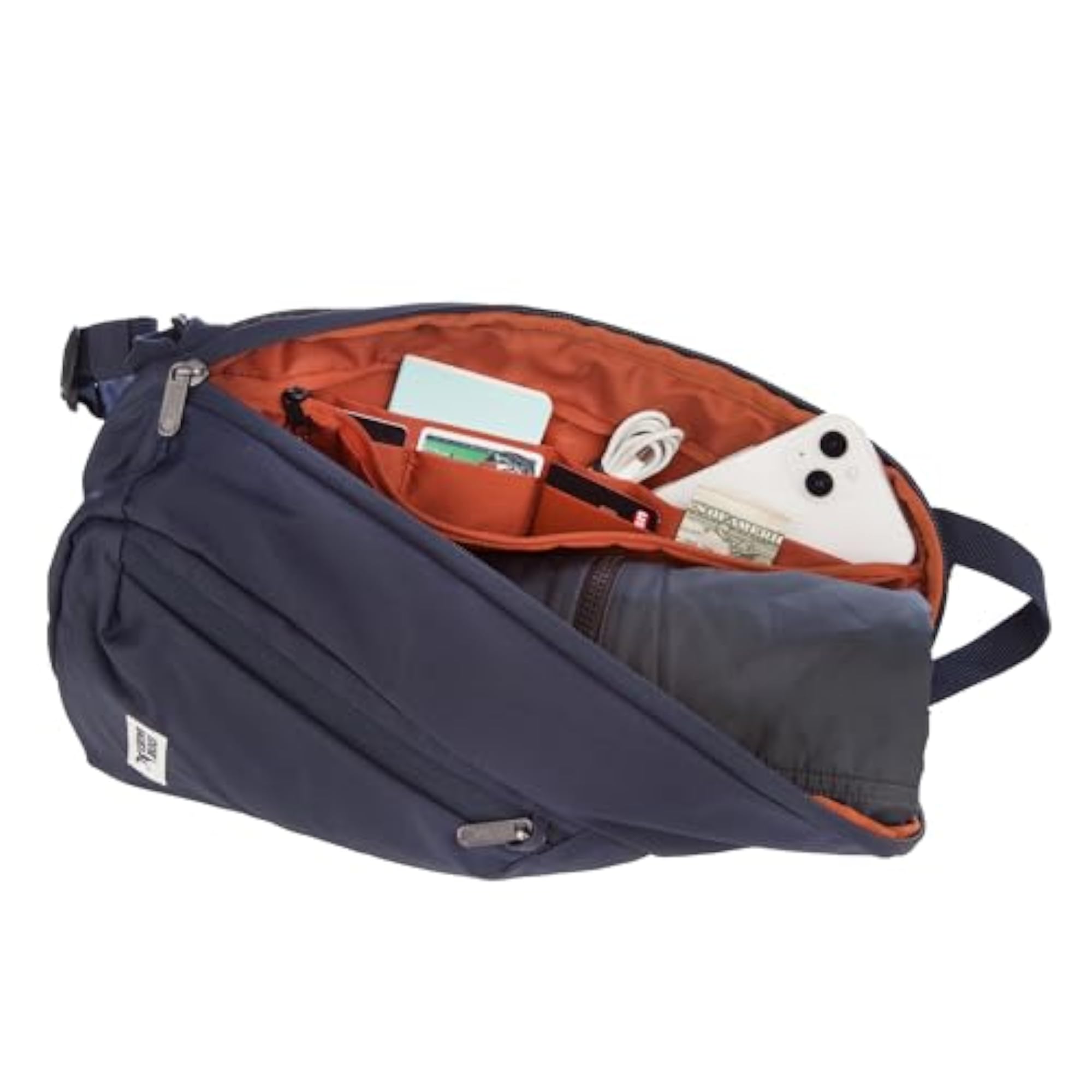 Multipurpose RFID-Blocking Lightweight Travel Sling Bag