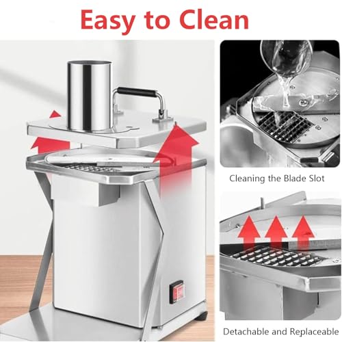 Dicer à légumes pour simplifier la cuisine domestique - 7