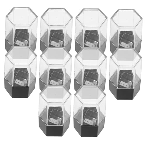 DIKACA 10 Piezas Dados Mágicos Probador De Instrumentos Kit De Juguete Mini Accesorios Enchufe Alcancía De Juguete Accesorios En Miniatura Juego De Dados El Plastico