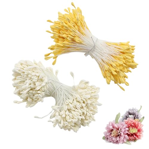 Artificial Flower Stamen,700 Pcs Pipe Cleaners Flowers Stame