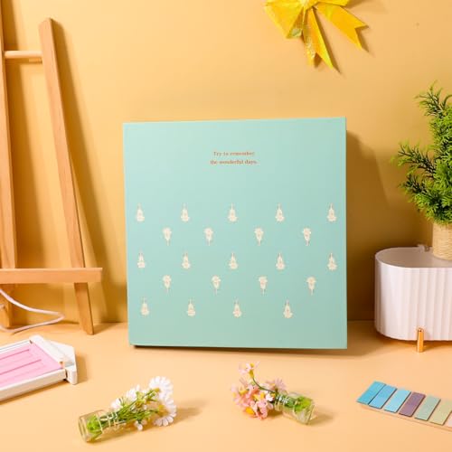 Libro prensa de flores COHEALI, álbum adhesivo para scrapbooking 23,5 x 22,7 cm, libro para preservación floral, almacenamiento de flores secas, proyectos de arte botánico y libro de visitas para bodas miniatura 2