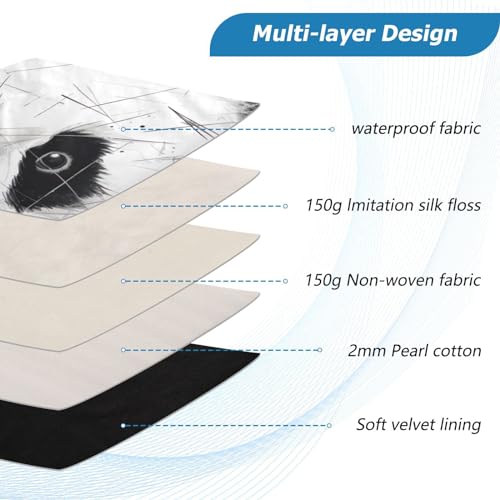 Funda para laptop de 13-14 pulgadas con protección y tela impermeable miniatura 4