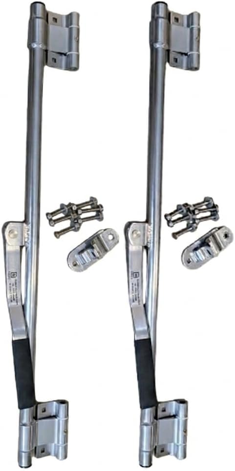 Cam Lock Bar Latch, 36" Aluminum Assembly, Ramp Swing Doors for RV-Enclosed- Cargo Trailers .Includes Mounting Hardware & Hasp (2). Anodized Finish to Deter corrision Due to Road Chemicals.