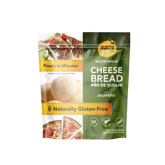 Gusto Brazil Jalapeno / 22-25g 40-45 Rolls Per Bag Dinner Rolls
