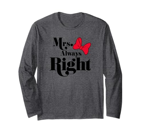 T-shirt Minnie Mouse manches longues vêtement Disney humour pour femme moderne
