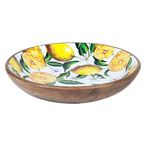 Vidal Regalos Assiette creuse en bois de manguier 30 cm