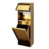 d Toilettenpapierhalter aus Edelstahl für Badezimmer, versenkter Toilettenpapierhalter mit Sto Schrank & Bürstenhalter, ideal für Duschräume, öffentliche Räume & Par