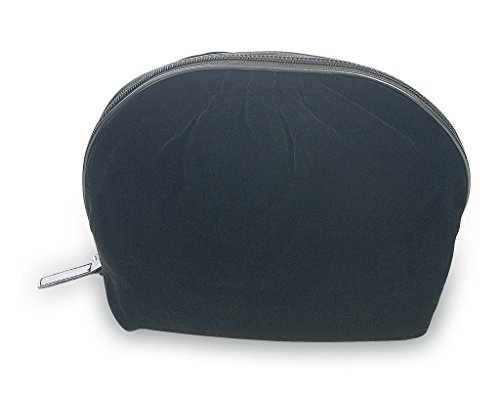 Kosmetiktasche aus schwarzem Samt im Vintage Style Cover