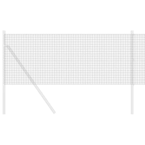 Panneau grillage rigide pour jardin terrasse extérieur durable gris