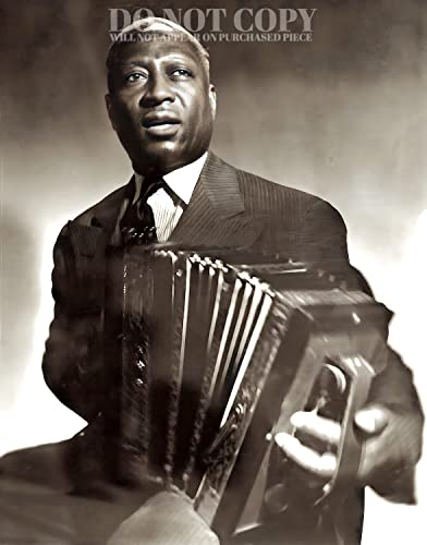 Foto de Lead Belly de 8x10, póster impreso de alta calidad para amantes del folk