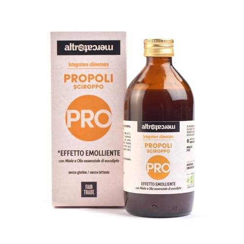 Azione emolliente e lenitiva ALTROMERCATO - Propoli in sciroppo - 200 ml