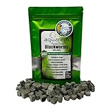 Premium Grade Freeze Dried California Blackworms with Spirulina Boost - 25g | High-Protein, All Natural Fish Food from Temp Controlled Hatchery for Vibrant Cichlids, Tropical & Marine Fish