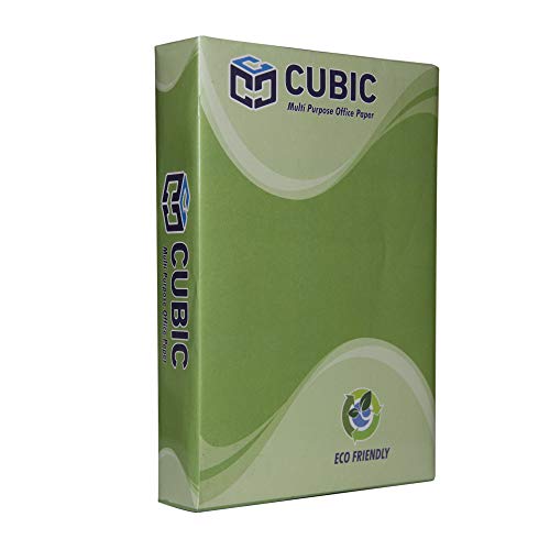 Image of Cubic Multipurpose White Copier Paper 70 GSM - A4 | 500 Papers per Ream | 1 Ream