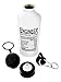 ThisWear Engineer Nutritional Label Gift Aluminum Water Bottle with Cap & Sport Top