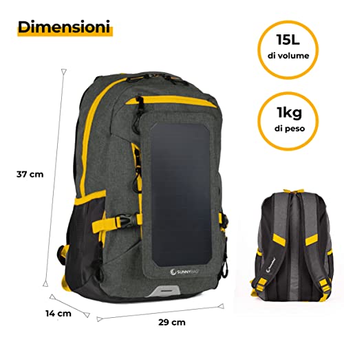 SUNNYBAG Explorer+ - Zaino solare con pannello